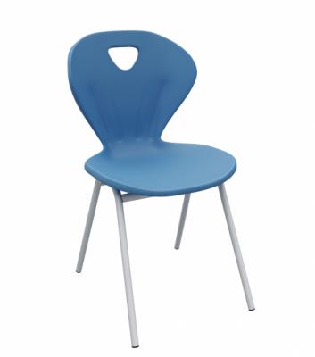 Поліпропіленовий стілець суцільнолитої конструкції з ергономічною ручкою, 435х500х840 мм, АНШАР ГРУП (48481)